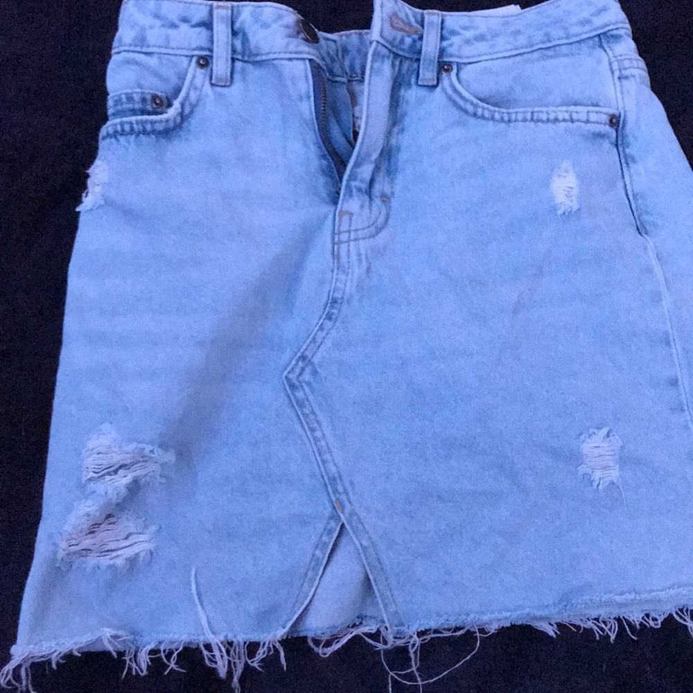 Jean skirt